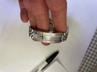 Rolex Submariner Oyster Negro/Plateado