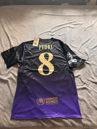 Camiseta FC Barcelona Pedri 8 XL Morada