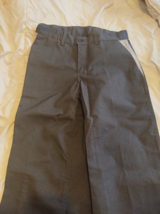 Pantalón de trabajo gris nuevo