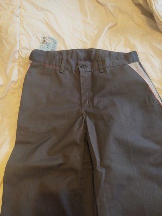 Pantalón de trabajo gris nuevo