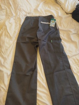 Pantalón de trabajo gris nuevo