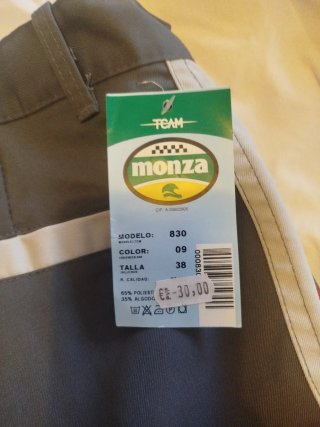 Pantalón de trabajo gris nuevo