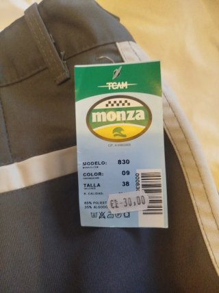 Pantalón de trabajo gris nuevo
