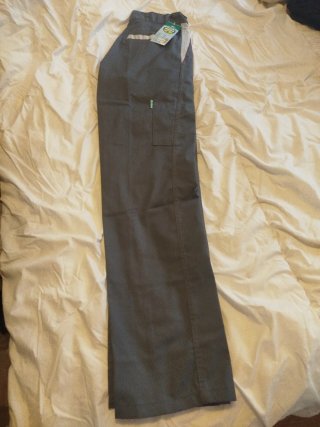 Pantalón de trabajo gris nuevo