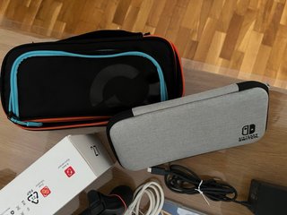 Nintendo Switch OLED Blanca + Juegos + accesorios