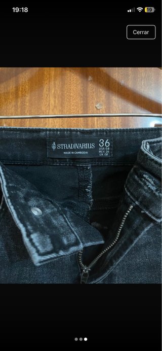 Pantalones vaqueros acampanados largos