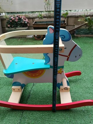 Caballito balancín madera Carrefour +12m