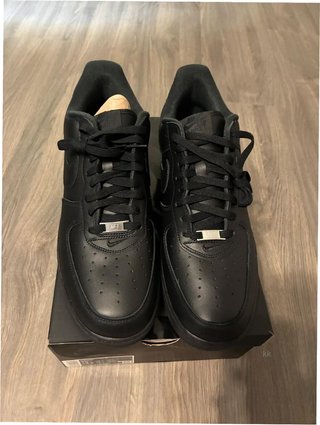 Nike Air Force 1 Low Supreme Negro Talla 42