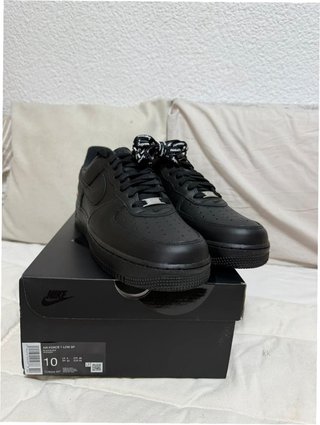 Nike Air Force 1 Low Supreme Negro Talla 37.5