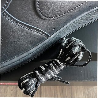 Nike Air Force 1 Low Supreme Negro Talla 38
