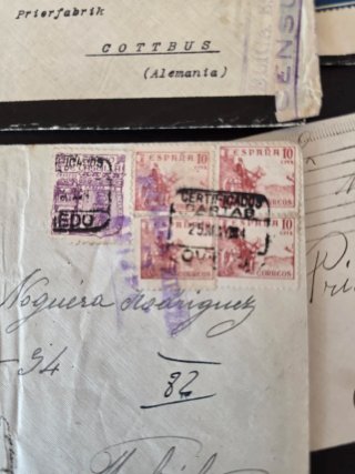Lote sobres Alfonso XIII y República