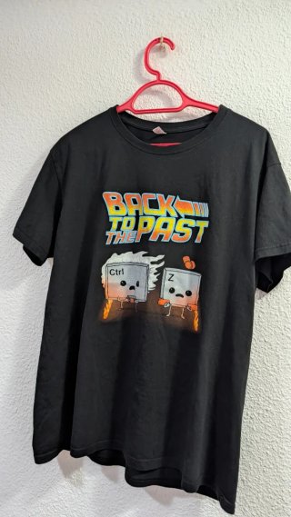 Camiseta unisex regreso al futuro.