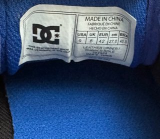 Zapatillas DC Azules