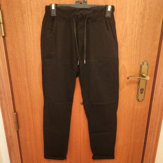 2 Pantalones casual Chinos Beige-Negro T.M