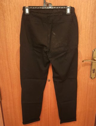 2 Pantalones casual Chinos Beige-Negro T.M