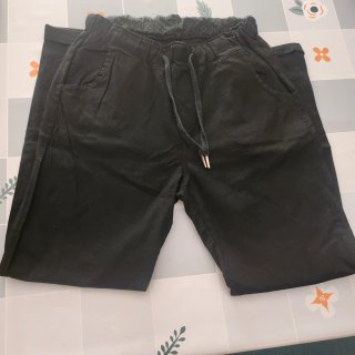 2 Pantalones casual Chinos Beige-Negro T.M