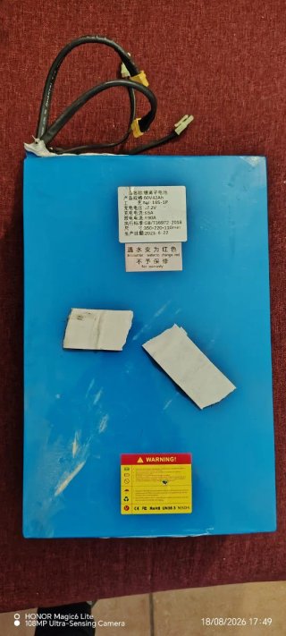 Bateria Trotinete Elétrica 60V 42Ah •  100%
