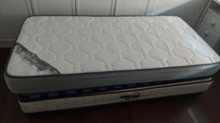 Cama nido 90x190 con 2 colchones