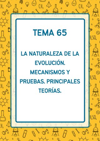 Temario Oposiciones Biología y Geología