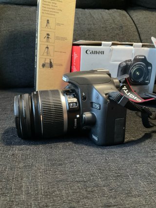 Canon EOS500D +Trípode+Caja Original+Accesorios