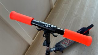 Patinete Oxelo MID 7 plegable ruedas naranjas