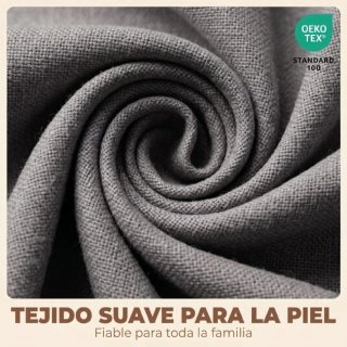 Juego de 2 sillas de comedor tapizadas