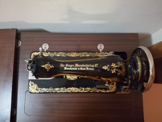 Máquina de coser Singer 15K Antigua 1929
