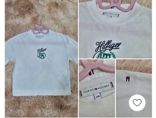 Camiseta Tommy Hilfiger Niña Blanca Talla 128