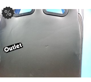 IH ASIENTO BAQUET UNIVERSAL LOOK SPARCO CUERO NEGRO R014134C