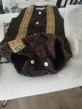 Traje medieval bebé 0-1 años
