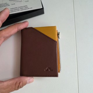 Cartera de piel ROIK negra