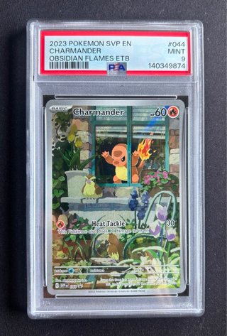Charmander SVP044 PSA 9 Obsidian Flames