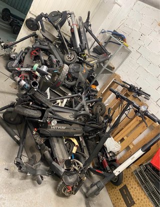 Lote Patinetes Eléctricos y Bicicletas