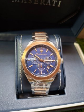 Reloj Maserati Cronógrafo Azul