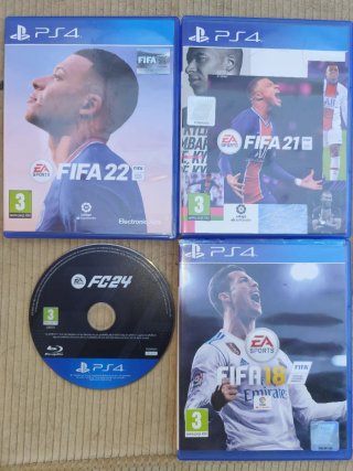PS4 FIFA 24,22,21,18 BUNDLE TODO FUNCIONA PERFECTA