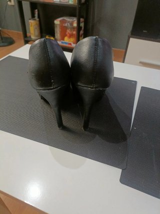 Zapatos de tacón negros mujer
