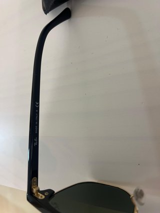 Gafas Ray-Ban Clubmaster Negras y Doradas