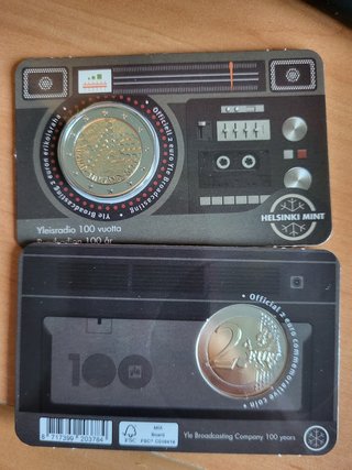 Moneda 2€ Finlandia 2026 Yle Broadcasting