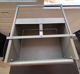 Cajones Metallici IVAR Ikea (Grigio) 2 unità