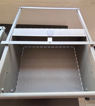 Cajones Metallici IVAR Ikea (Grigio) 2 unità