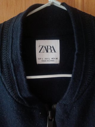 Chaqueta Zara Azul Talla L