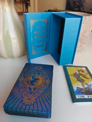 Tarot Azul Gold Edición Limitada Nuevo