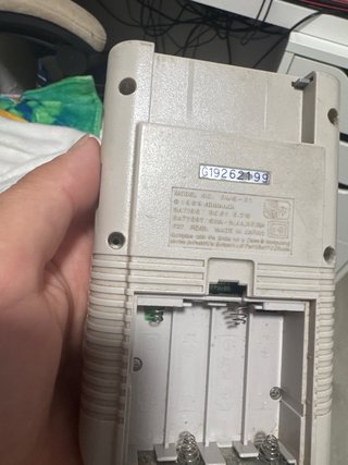 Nintendo Game Boy DMG-01 NO ENCIENDE