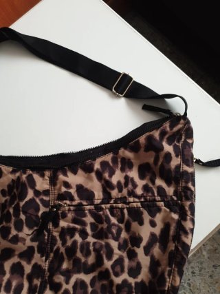 Bolso grande estampado leopardo