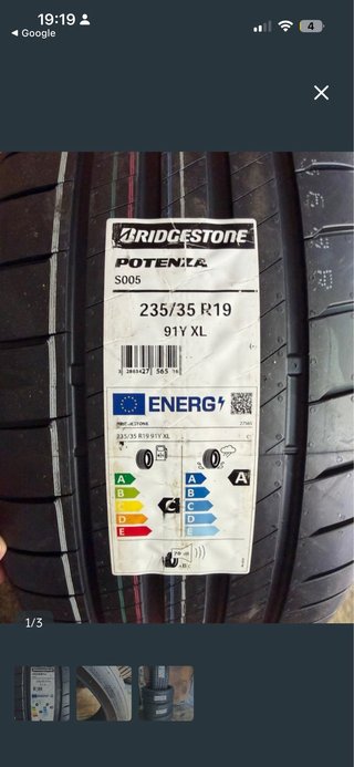 Bridgestone Potenza S005 235/35 R19 91Y XL