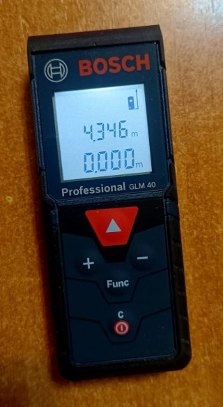 Medidor Láser Bosch GLM-40 Professional