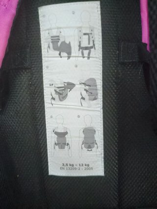 Mochila Portabebés Hauck 3-Way Carrier