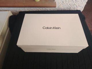Zapatillas Calvin Klein Blancas y Marrones