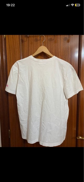 Camiseta Barbie Blanca Manga Corta