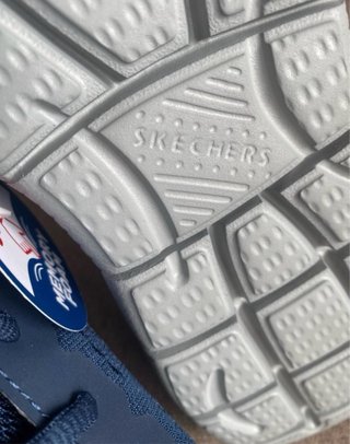 Zapatillas Skechers Talla 44 Azul/Gris